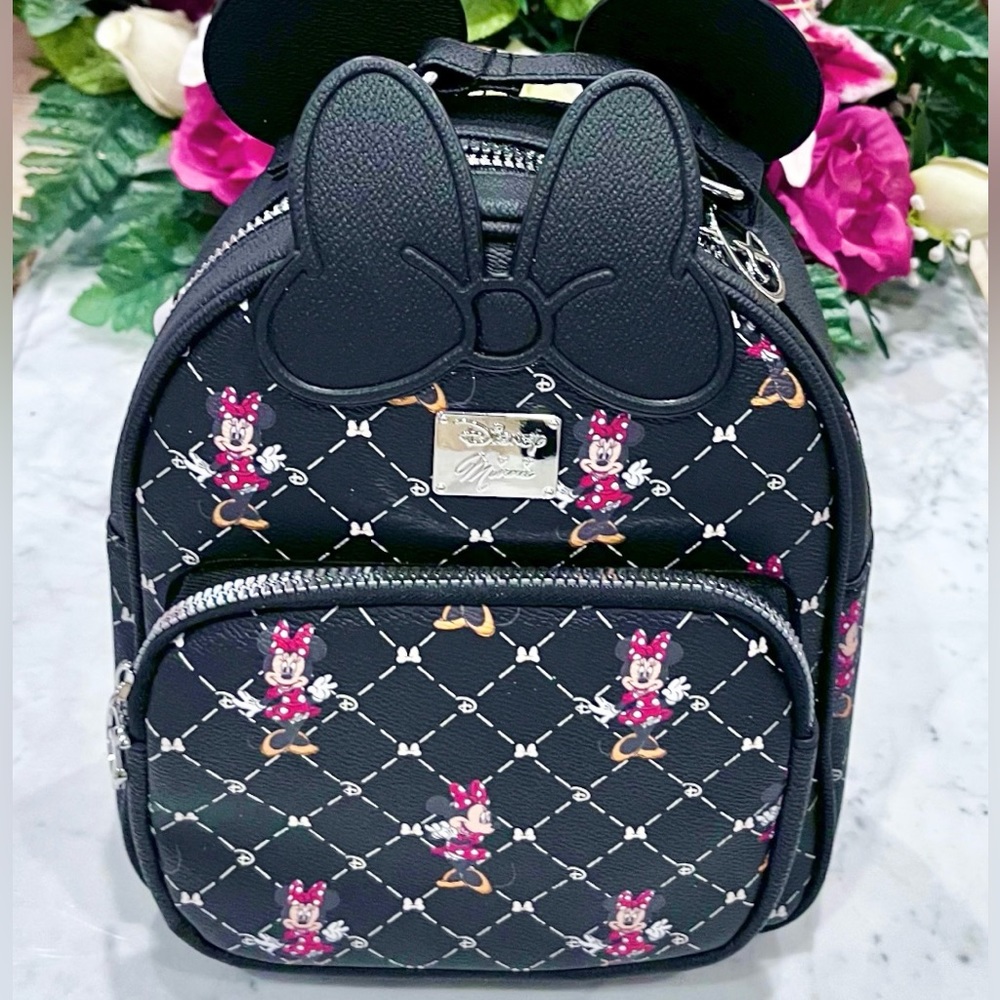 Disney Minnie Mouse Minnie Ears and Bow Backpack. - Picture 2 of 10